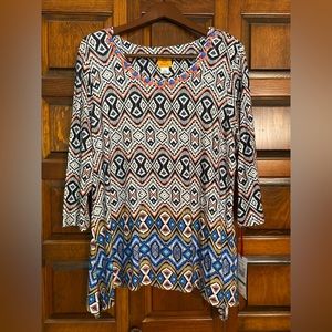 Ruby Rd Tunic, NWT, Large